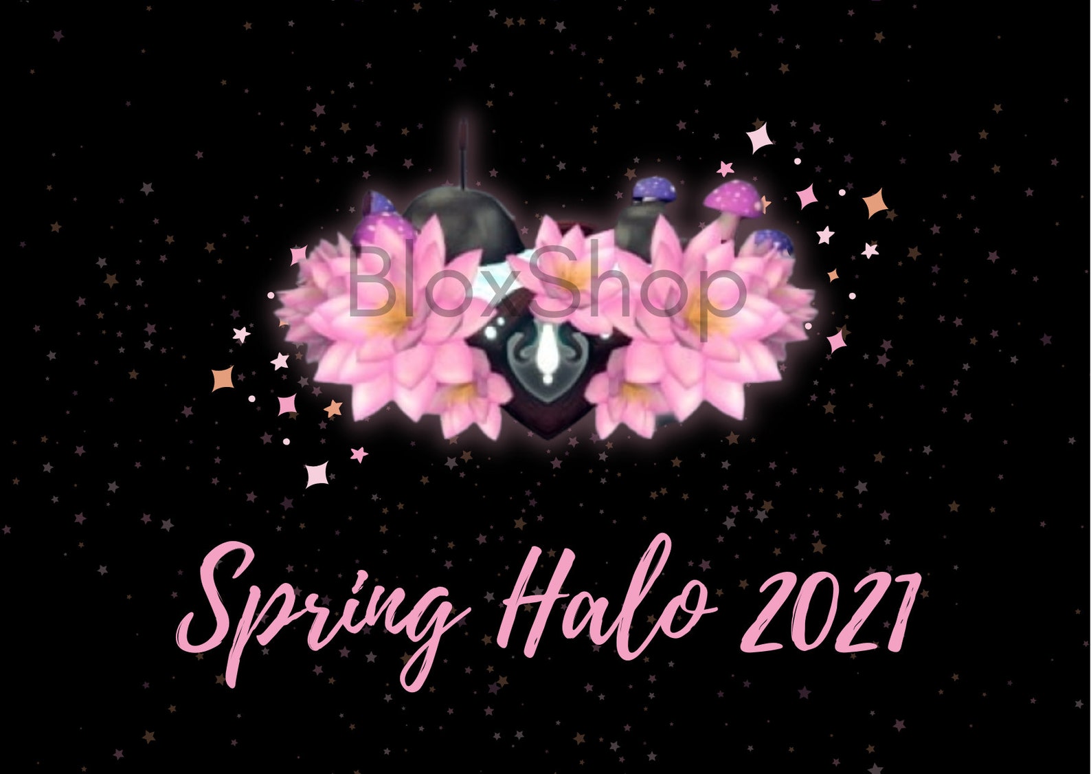 Spring Halo 2021 PNG Printable Postcard With Freebie Etsy