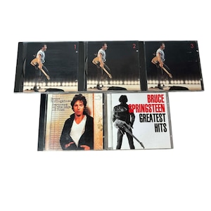 Paquete de CD de Bruce Springsteen: En vivo 1975-1985 (3 CD), Grandes éxitos y Darkness on the Edge of Town