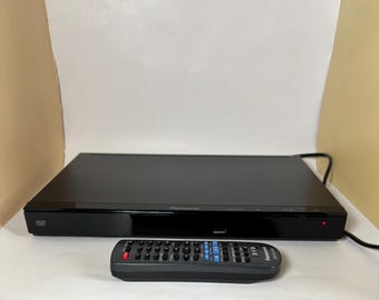 Panasonic DVD-S500 DVD CD Player with Remote Usb Compact Home Cinema Media Player Tested Working