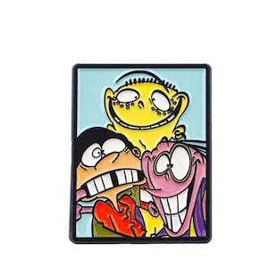 Ed Edd n Eddy Metal Enamel Pin Badge Brooch The Eds Peach Creek Cartoon Trio