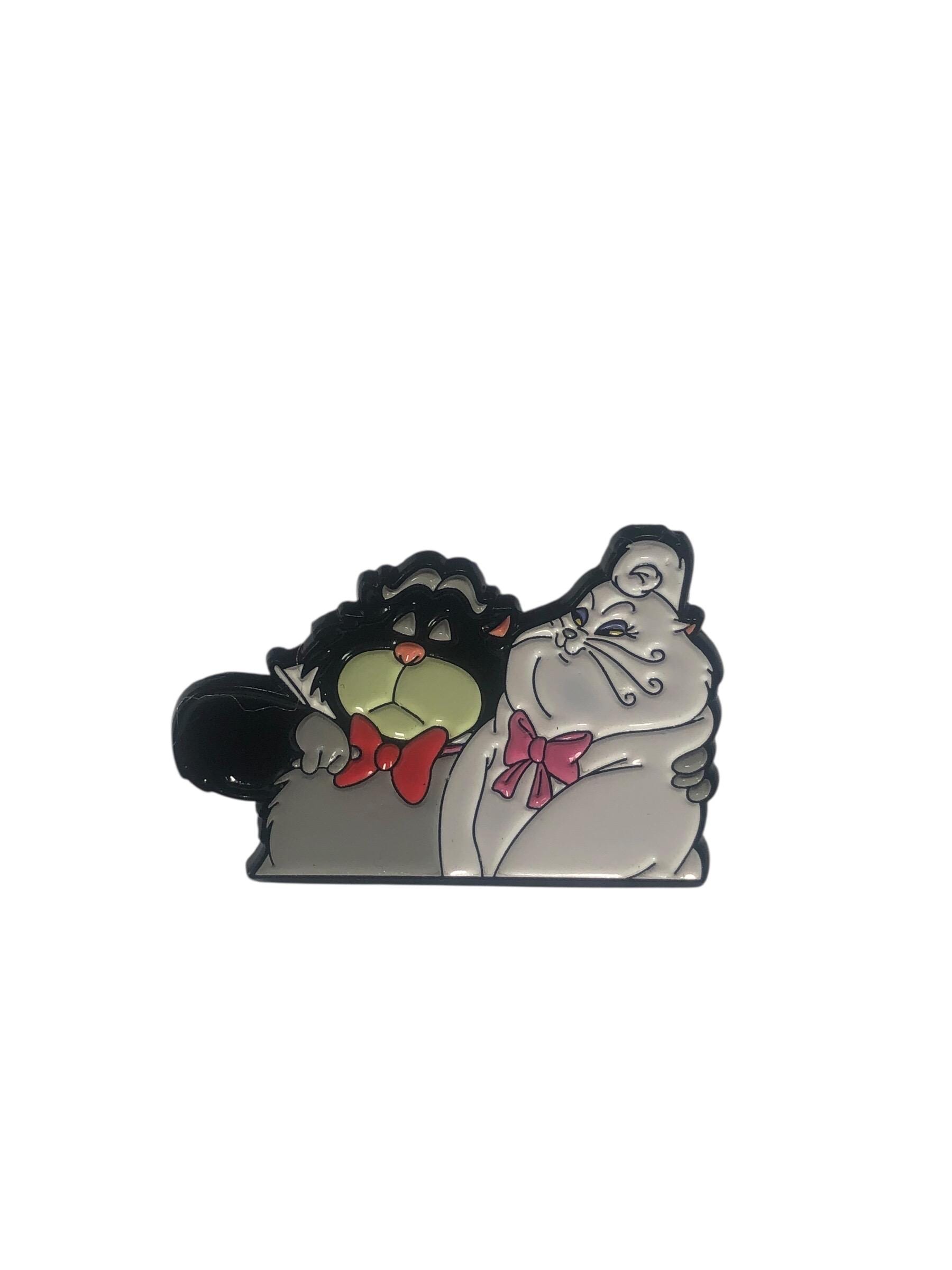 Lucifer and Pom Pom Cinderella Cat Enamel Pin Badge Gift Brooch - Etsy