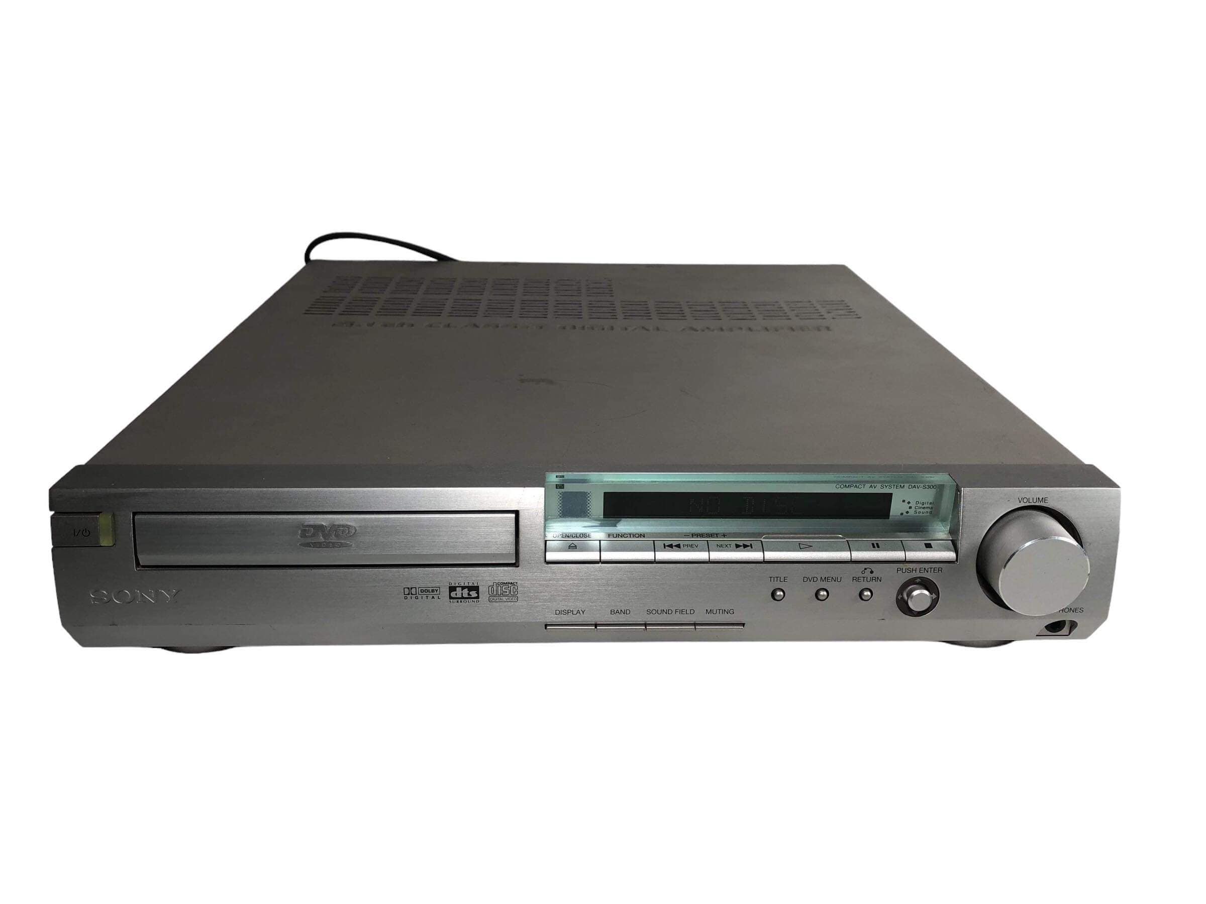 Sony HCD-S300 5.1 CH Digital Amplifier Cd/dvd Player Receiver