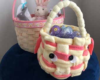 Cesto pasquale di peluche
