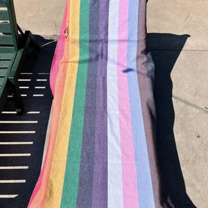 2025 Rainbow/Pride Handwoven 100% Cotton Kitchen /Hand Towels bild 10