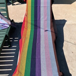 2025 Rainbow/Pride Handwoven 100% Cotton Kitchen /Hand Towels bild 9