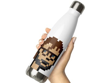 Stainless Steel Water Bottle with CryptoRalph #820