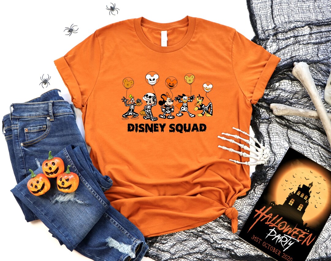 Disney Squads Halloween Shirts Halloween Family Custom Shirt Etsy