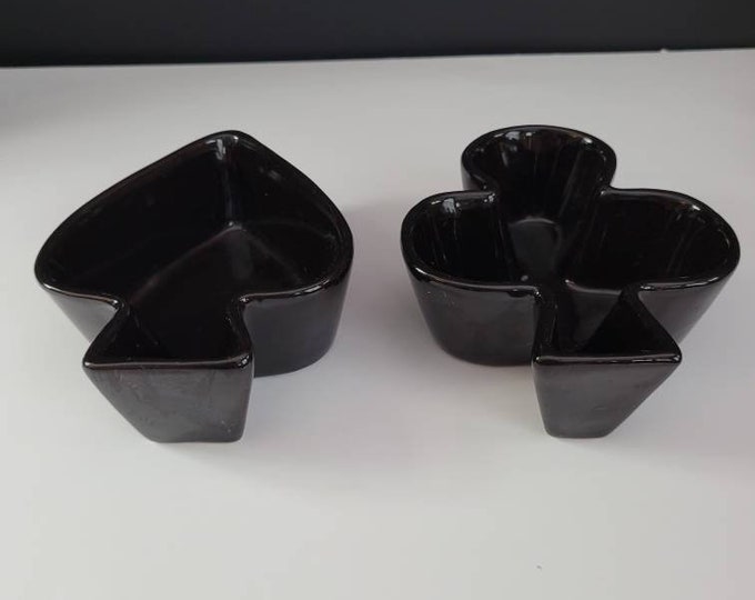 Designpac, Card Suits, Snack Serving Set Spade & Clubs Etsy