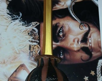 Filmhaken Peter Pan Replica Schwert - Signiertes Raushan Hammond Thud Butt Sammlerstück