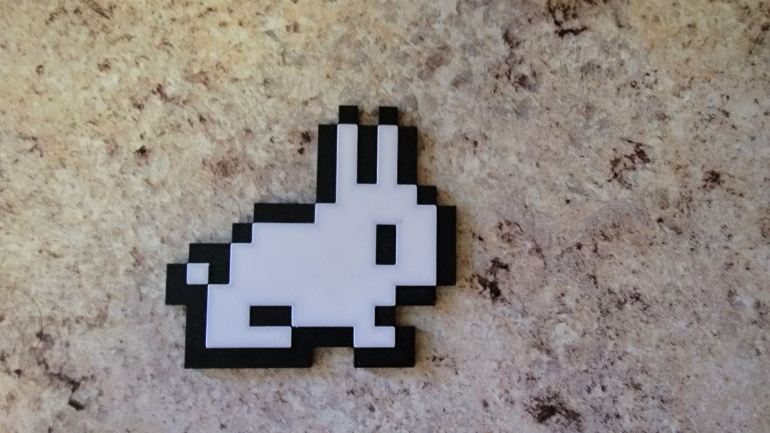 Terraria Exclusive Adorable Pixelated Rabbit Etsy