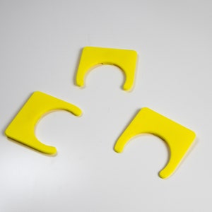 25-Pack CAT40 Tool Holder ID Tags: Reusable, Easy Clip-On, USA Shipping