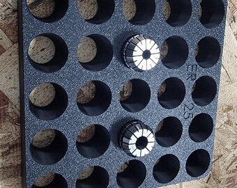 CNC Drop-In Tray - ER25 Collets - Manufacturing