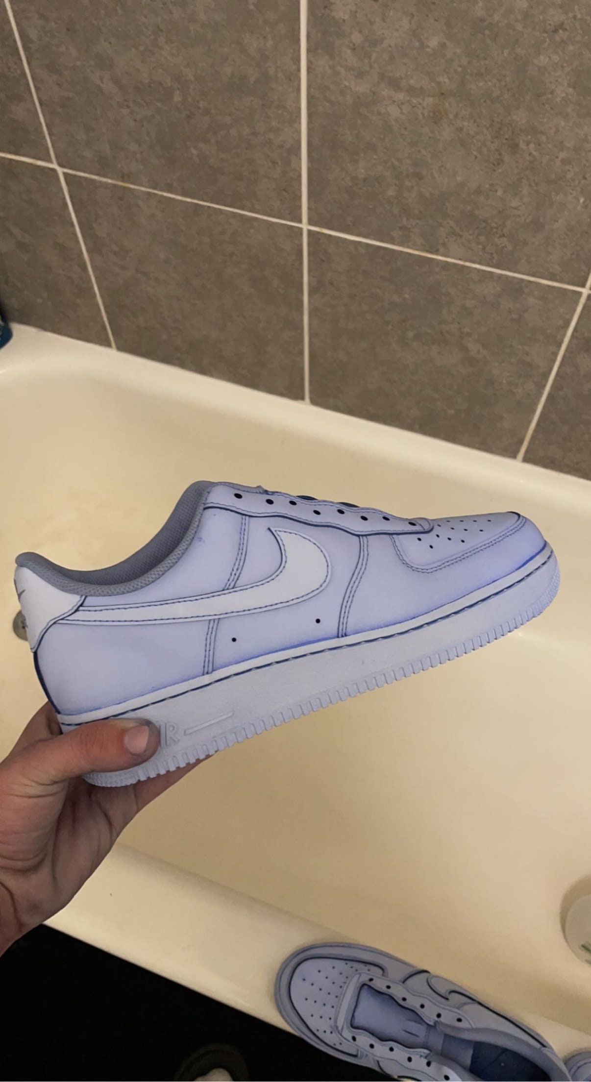 custom suede air force 1