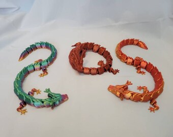 Fully Articulated 3D Eastern Dragon