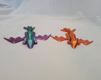 3D Printed Articulated Dragon