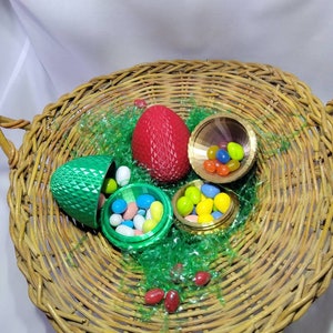 3D Printed Easter Egg Container: Reusable PLA+ Dragon Egg