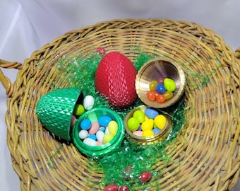 3D Printed Easter Egg Container: Reusable PLA+ Dragon Egg