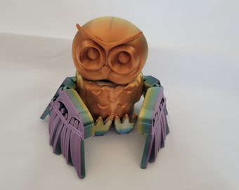 Owlbert the 3D-printed Owl!