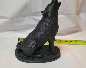 3D Wolf Statute!