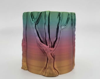 Tree Trunk Planter/Pen holder