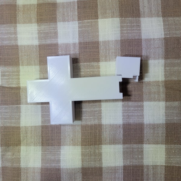 Cross necklace with hidden compartment