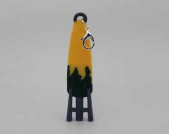 Rochester Corn Tower Keychain: 3D Printed PLA+