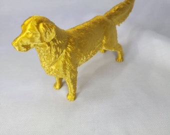 Golden Retriever 3D-Printed Desktop Toy