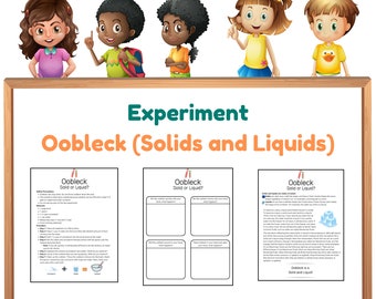 Oobleck Science Experiment: Solids and Liquids Guide