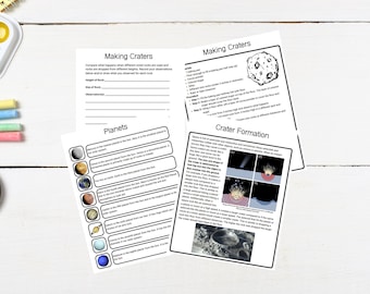 Making Craters Science Experiment: Solar System Activity