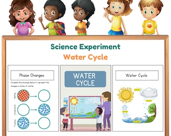 Water Cycle Science Experiment: Elementary STEM Activity