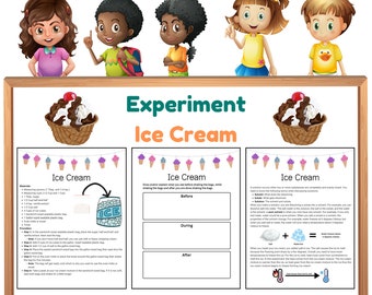 Ice Cream Science Experiment: Fun Kids Recipe (PDF)