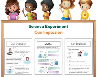 Can Implosion Science Experiment: Atmospheric Pressure (Digital Download)