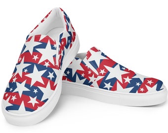 Stars Stripes Shoes - Etsy
