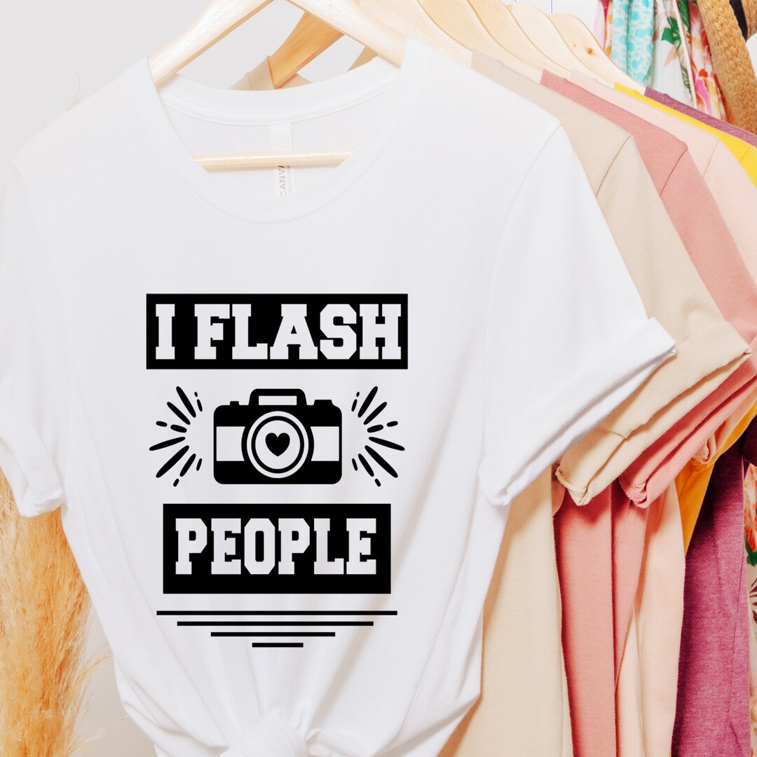 Camera Lover Funny Photographer I Flash Peoplegift for - Etsy