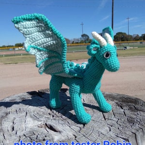 Wings Of Fire Icewing Crochet Pattern