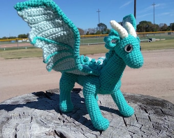 Wings Of Fire Icewing Crochet Pattern