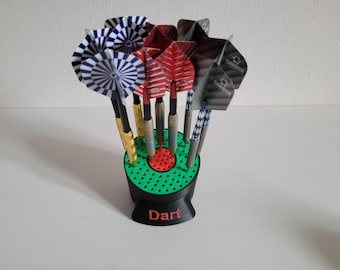 Soporte para dardos, soporte para dardos, archivos de impresión digital 3D