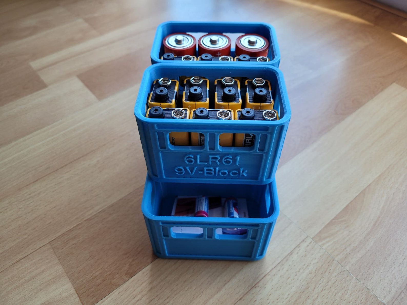 Complete Set of Beer Crates Battery Boxes Stackable 3D Etsy