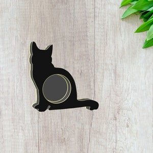 Cat with tealight holder - 3D print model