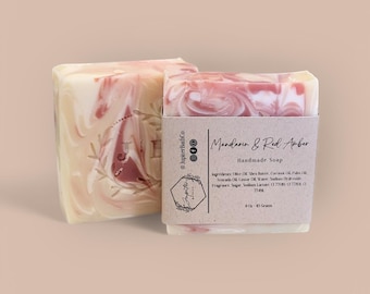 Mandarin and Red Amber Soap