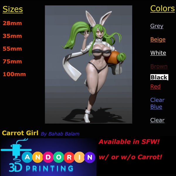 Carrot Girl by Bahab Balam