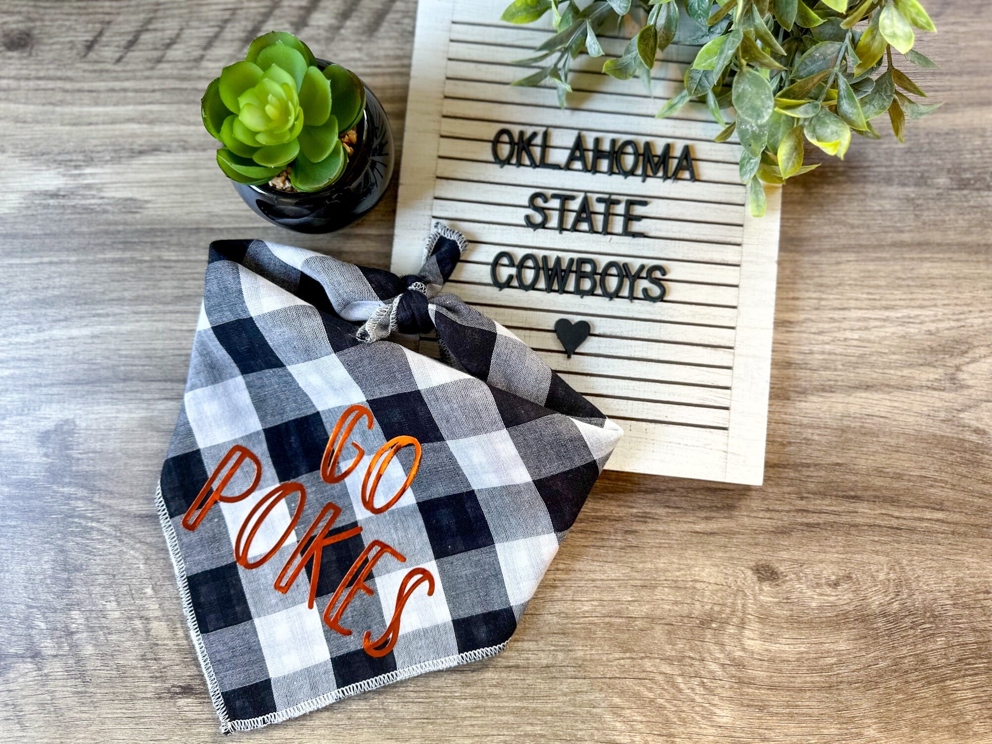 Oklahoma state dog bandana sale