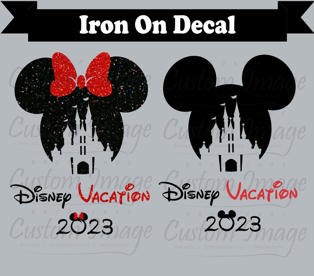 Disney Iron On. Disney Decal. Disney Shirts. Disney - Etsy