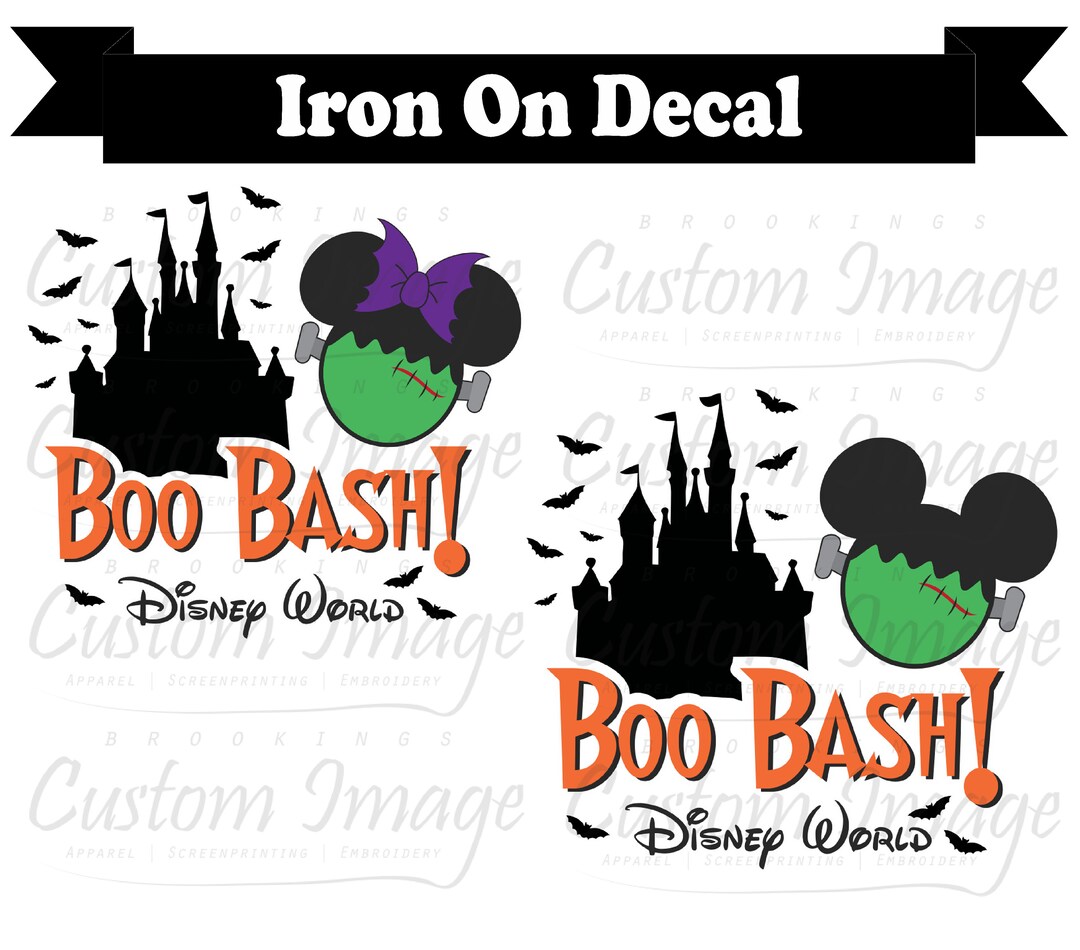 Disney Iron On. Disney Decal. Disney Shirts. Disney Halloween - Etsy