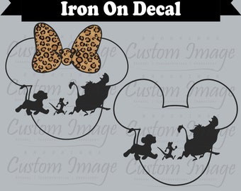 Disney Iron On. Disney Decal. Disney Shirts. Animal Kingdom Shirts. Disney Vinyl Transfer. Disney Animal Kingdom. Mickey Mouse. Minnie Mouse