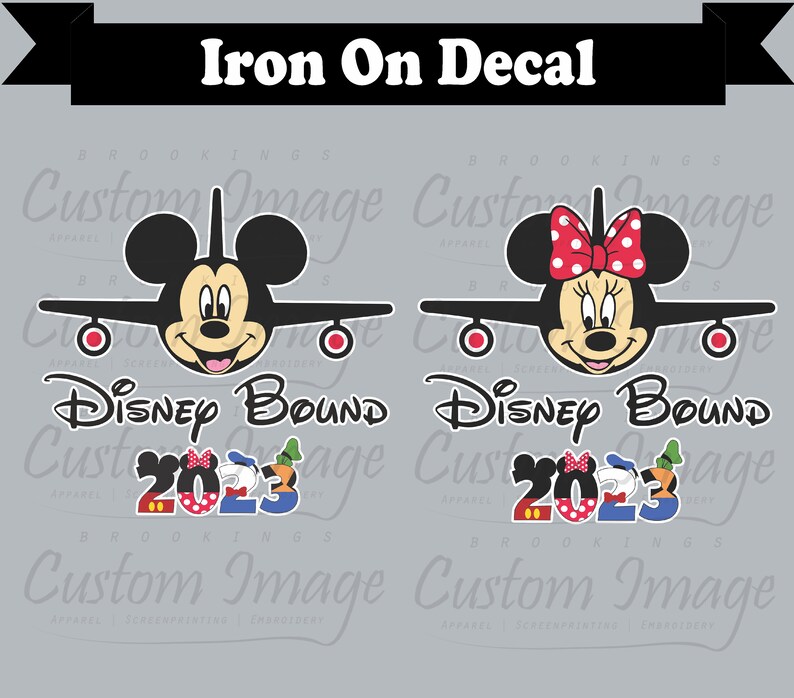 Disney Iron On. Disney Decal. Disney Shirts. Disney Etsy