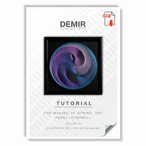String Art | tutorial | text book | Lesson | Template | pattern | Sacred Geometry | Handmade Spiritual Decor | Feng Shui Mandala | DIY