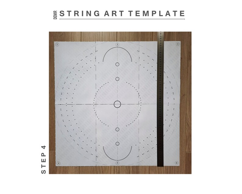 String Art Template | Pattern | Outline | Stencils | Scheme | Sacred ...