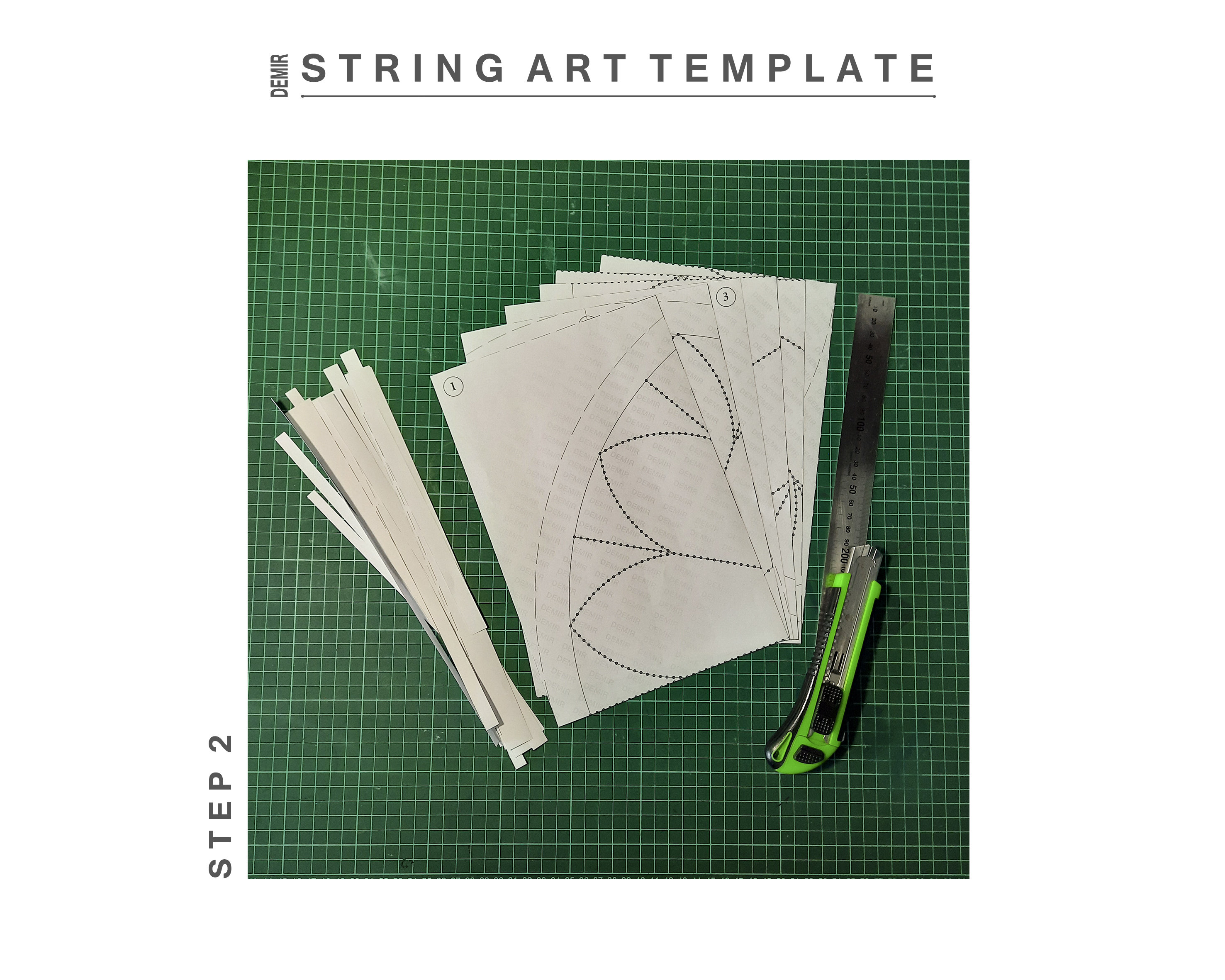 String Art Template | Pattern | Outline | Stencils | Scheme | Sacred ...