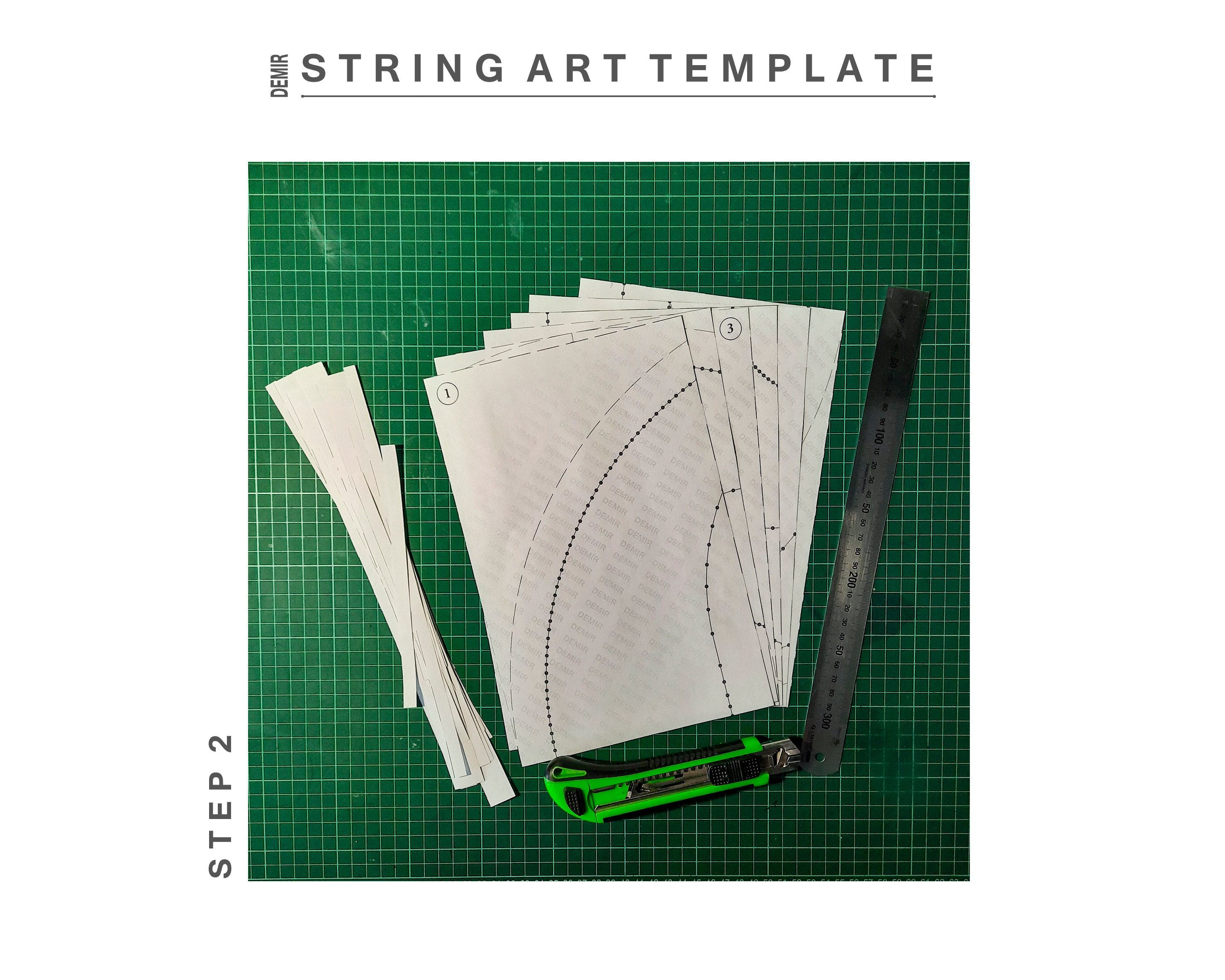 String Art Template | Pattern | Outline | Stencils | Scheme | Sacred ...